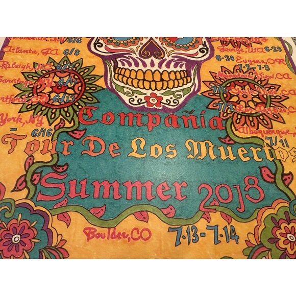 Compania Tour De Los Muertos Day Of The Dead Tour Poster Boulder Co 2018 - Picture 7 of 14